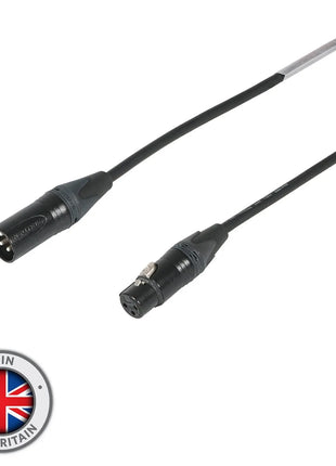 Elumen8 0.5m 3-Pin Neutrik Male XLR - 3-Pin Female XLR DMX Cable