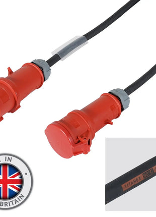 Elumen8 40m 32A Male - 32A Female 3PH 6mm 5C Cable Mennekes