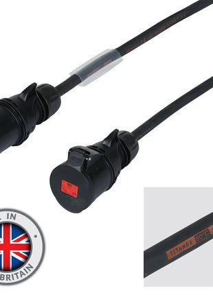 Elumen8 50m 32A Male - 32A Female 3PH 6mm 5C Cable