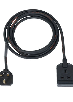 Elumen8 3m 1.5mm 13A Male – 13A 1G Female Extension Cable