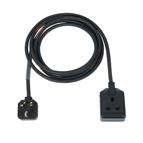 Elumen8 10m 1.5mm 13A Male – 13A 1G Female Extension Cable