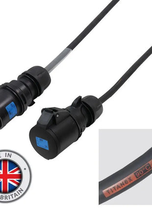 Elumen8 25m 32A Male - 32A Female 1PH 6mm 3C Cable