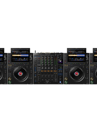 AlphaTheta 4 x CDJ-3000X + DJM-A9 Bundle AlphaTheta