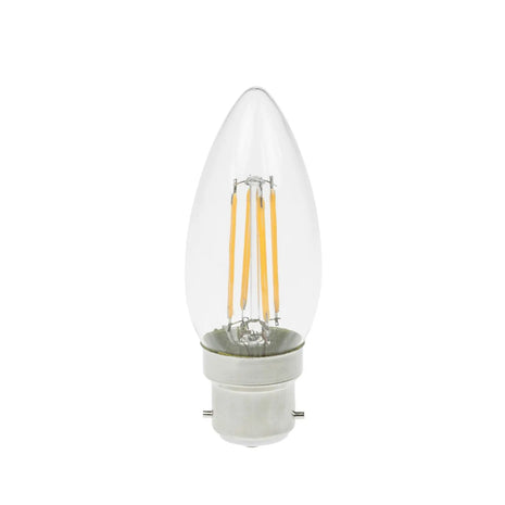 Prolite 4W LED Filament Candle Lamp 2700K BC