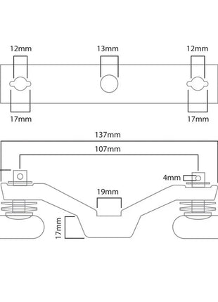Elumen8 OC100S Omega Clamp (Small)