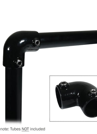 Elumen8 90 Degree Elbow Black Key Clamp