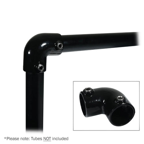 Elumen8 90 Degree Elbow Black Key Clamp