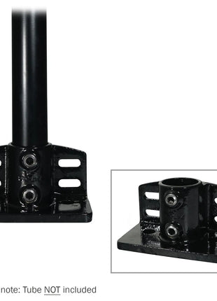 Elumen8 Railing Base Black Key Clamp