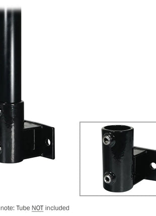 Elumen8 Horizontal Railing Black Base Key Clamp