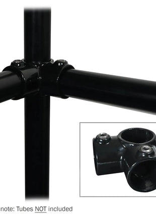 Elumen8 3 Side Outlet Tee Black Key Clamp