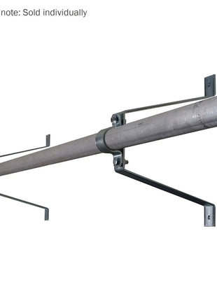 Elumen8 Pipe To Wall Bracket 300mm Zinc