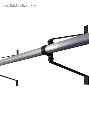 Elumen8 Pipe To Wall Bracket 300mm Black