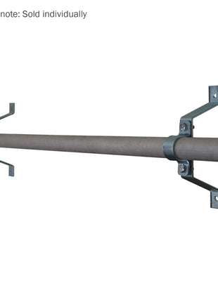 Elumen8 Pipe To Wall Bracket 100mm Zinc