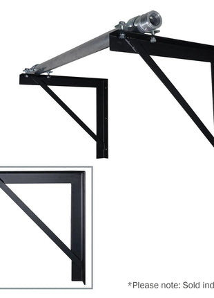 Elumen8 Angle Bracket 450 x 450mm Black