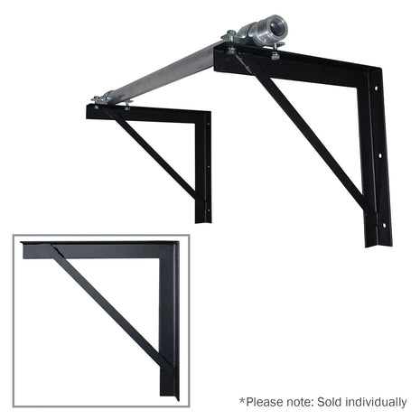 Elumen8 Angle Bracket 450 x 450mm Black