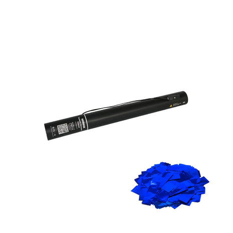 Equinox Electric Confetti Cannon 50cm Blue Metallic
