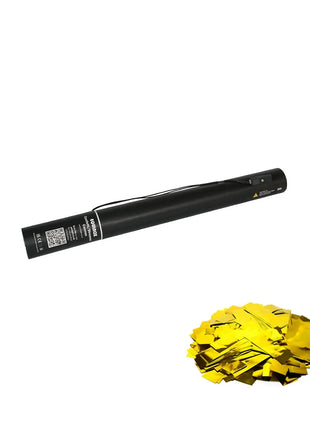 Equinox Electric Confetti Cannon 50cm Gold Metallic