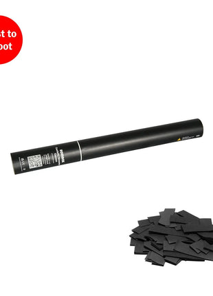 Equinox Handheld Confetti Cannon 50cm Black