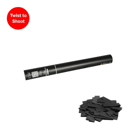 Equinox Handheld Confetti Cannon 50cm Black