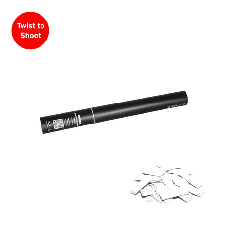 Equinox Handheld Confetti Cannon 50cm White