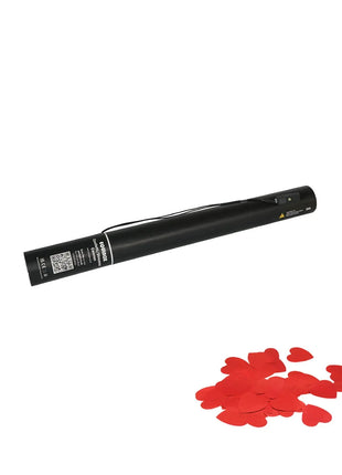 Equinox Electric Confetti Cannon 50cm Red Hearts