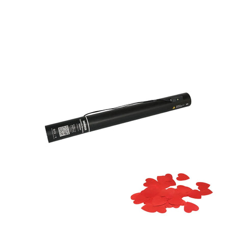 Equinox Electric Confetti Cannon 50cm Red Hearts