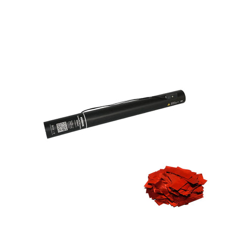 Equinox Electric Confetti Cannon 50cm Red Metallic