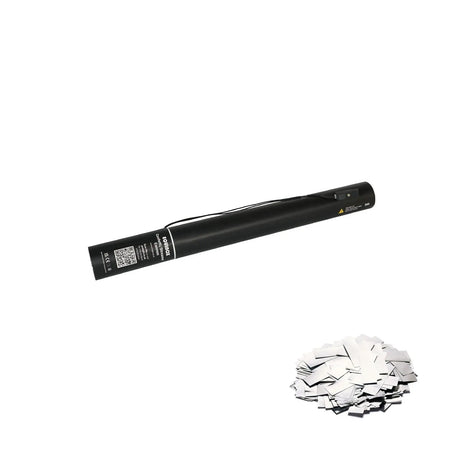 Equinox Electric Confetti Cannon 50cm Silver Metallic