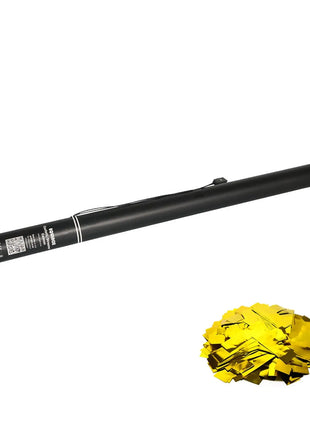 Equinox Electric Confetti Cannon 80cm Gold Metallic