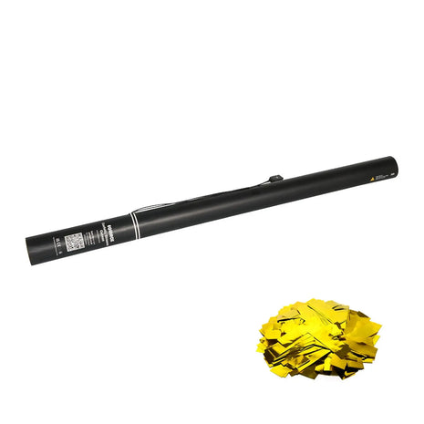 Equinox Electric Confetti Cannon 80cm Gold Metallic