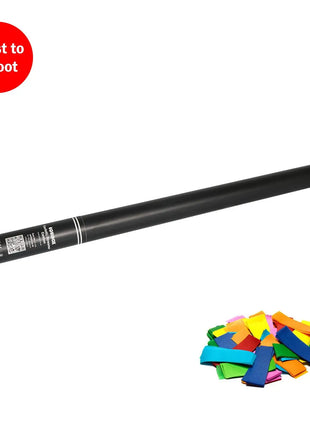 Equinox Handheld Confetti Cannon 80cm Multicoloured