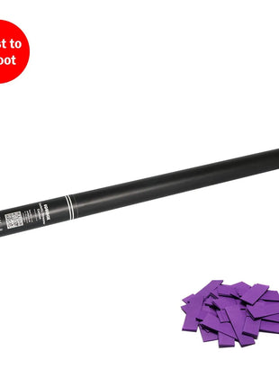 Equinox Handheld Confetti Cannon 80cm Purple