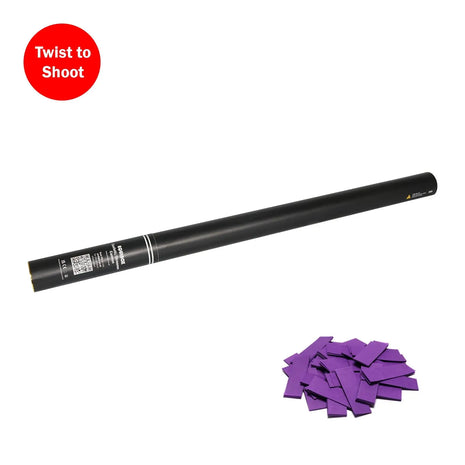 Equinox Handheld Confetti Cannon 80cm Purple