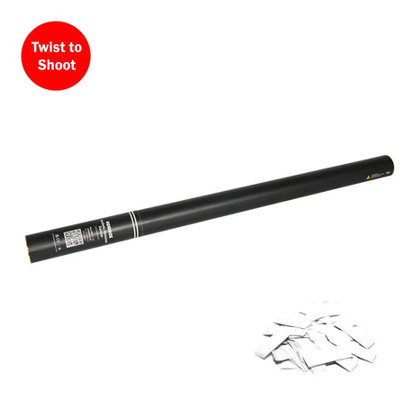 Equinox Handheld Confetti Cannon 80cm White