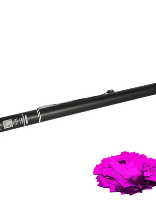 Equinox Electric Confetti Cannon 80cm Pink Metallic