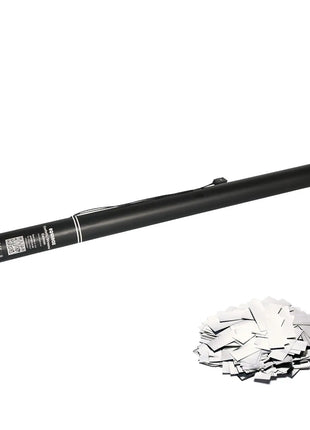 Equinox Electric Confetti Cannon 80cm Silver Metallic