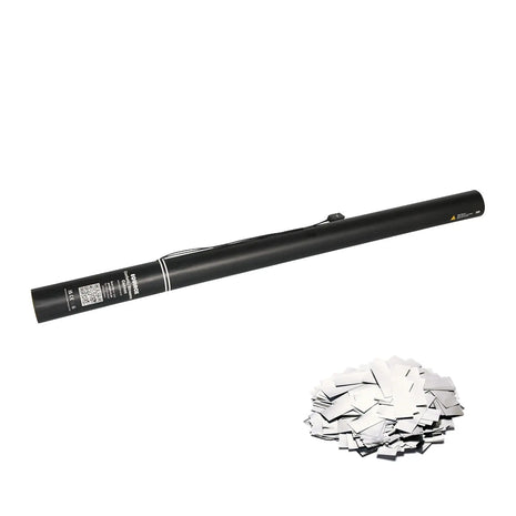 Equinox Electric Confetti Cannon 80cm Silver Metallic