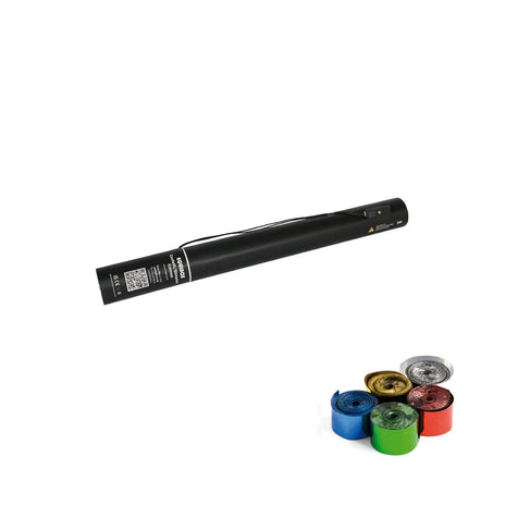 Equinox Electric Streamer Cannon 50cm Multicoloured Metallic