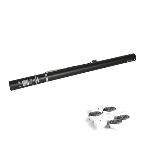 Equinox Electric Streamer Cannon 80cm White and Silver Metallic