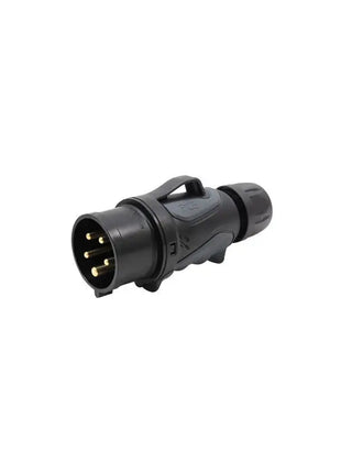 PCE 16A 415V 3P+N+E Black Plug (0153-6x)
