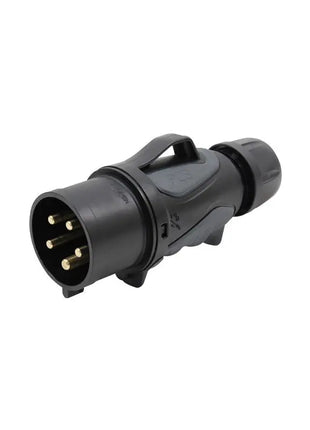 PCE 32A 415V 3P+N+E Black Plug (0253-6x)