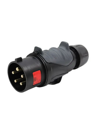 PCE 32A 415V 3P+N+E Black Plug (0253-6x)