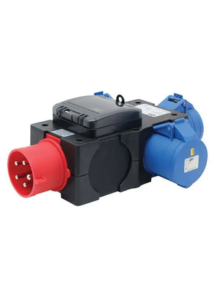 PCE ST ANTON Distribution Box 32A 415V In 3 x 32A 240V Out (9439019)