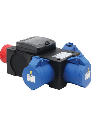 PCE ST ANTON Distribution Box 32A 415V In 3 x 32A 240V Out (9439019)