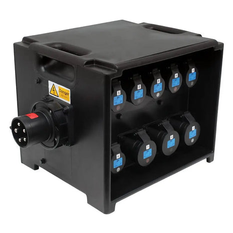 Elumen8 MERZ Distribution Box 63A 3PH RCBO (A80BLK)