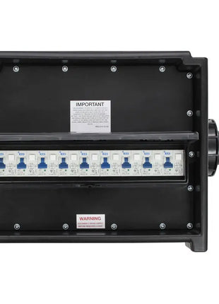 Elumen8 MERZ Distribution Box 63A 3PH RCBO (A80BLK)