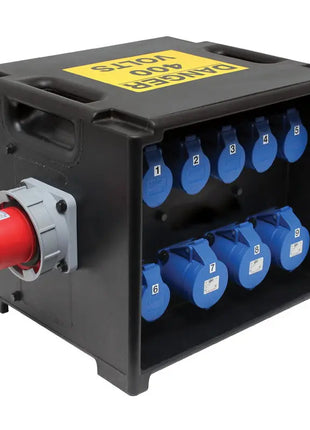 Elumen8 MERZ Distribution Box 63A 3PH to 32A/16A RCD/MCB (A81)