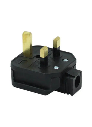 Masterplug 13A HD Mains Plug Black (HDPT13B)