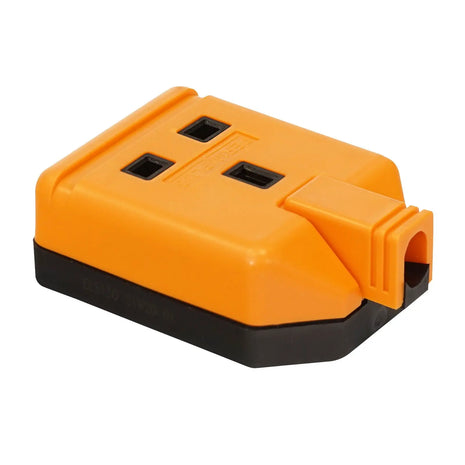 Masterplug 1 Gang 13A HD Mains Socket Orange (ELS13O)