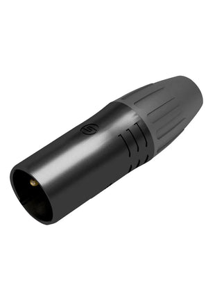 Seetronic 3-Pin Male XLR IP65 Black SCWM3-B